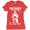 the big lebowski homage Ladies Fitted T-Shirt