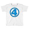 number 4 Toddler T-shirt