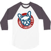 french bulldog club 3/4 Sleeve Shirt