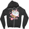 clean eating Zipper Hoodie