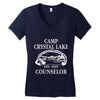 camp crystal lake counselor Women's V-Neck T-Shirt