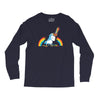 rainbow chainsaw massacre Long Sleeve Shirts