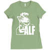 alf  fun shirt serie kult katze au&szlig;erirdisches lustig retro klassik Ladies Fitted T-Shirt