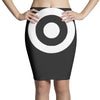 bullseye sticker vinyl decal Pencil Skirts