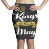 kings are born in may Pencil Skirts