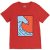 Wave V-Neck Tee
