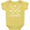 bon iver skinny love Baby Onesie