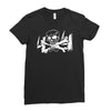 4x4 truck cross bone skull Ladies Fitted T-Shirt