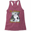 maine coon Racerback Tank