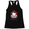 we all float down here Racerback Tank
