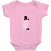 keep calm, we're all mad here Baby Onesie