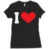 i heart customize it Ladies Fitted T-Shirt