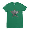 super death star Ladies Fitted T-Shirt