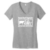 second hand vegetarier Women's V-Neck T-Shirt