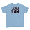 i code therefore i am Youth Tee