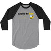 Daddy to Bee Baby Boy 3/4 Sleeve Shirt