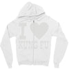 i love kung fu Zipper Hoodie