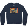 Edvard Munch Skrik Crewneck Sweatshirt