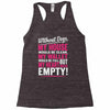 without dogs my heart would be empty Racerback Tank