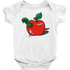 apple burster Baby Bodysuit