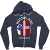 denmark national team youth 2018 fifa world cup Zipper Hoodie
