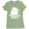 wheres my hos at santa claus Ladies Fitted T-Shirt