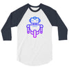 robot andro 3/4 Sleeve Shirt