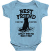 Best Friend Golden Baby Bodysuit