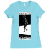 gravity is a myth Ladies Fitted T-Shirt