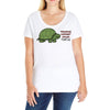 normal ass turtle Ladies Curvy T-Shirt