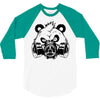 bad panda 3/4 Sleeve Shirt