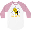 bee happy 3/4 Sleeve Shirt