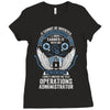 I Own It Forever The Title Operations Administrator Ladies Fitted T-Shirt