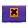 irritant symbol joke Accessory Pouches