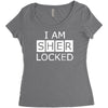 i am sherlocked Women's Triblend Scoop T-shirt