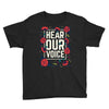 Women's March Hear Our Voice Youth Tee