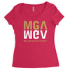tv t shirt inspired by entourage   ari gold Women's Triblend Scoop T-shirt