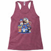 creatures spirits and friends Racerback Tank