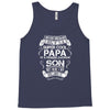 Super Cool Papa Of A Freaking Awesome Son Tank Top