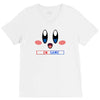 kirby gamer geek snes V-Neck Tee