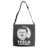 nikola tesla (2) Adjustable Strap Totes