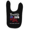 trump 2016 election make america great again Baby Bibs