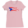 puerto rico Ladies Fitted T-Shirt