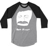 bon iver face 3/4 Sleeve Shirt