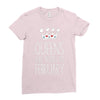 queens are born in february Ladies Fitted T-Shirt