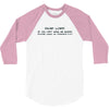 funny t shirt dear lord if you can't make me skinny 3/4 Sleeve Shirt