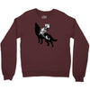 Wolf And Human Crewneck Sweatshirt