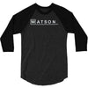 watson md   detective sherlock holmes house doctor tv show logo gift t 3/4 Sleeve Shirt