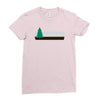 lone pine mall Ladies Fitted T-Shirt