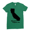 Whale's Vagina CA Ladies Fitted T-Shirt